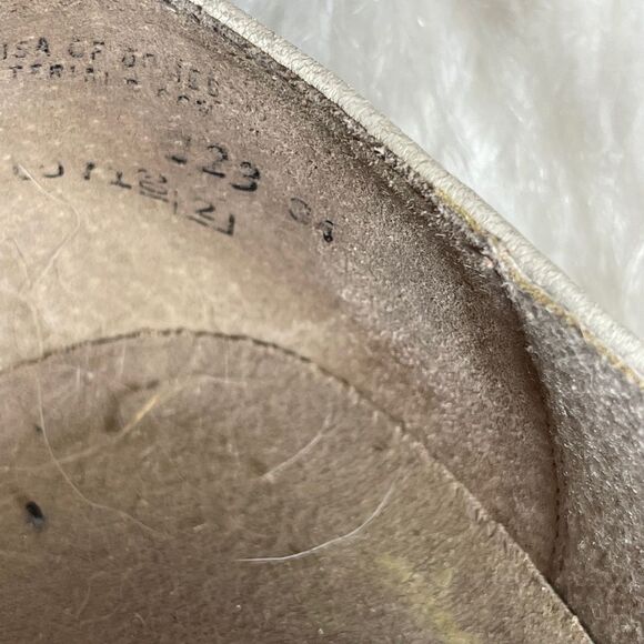 Munro Cream Leather Slip On Loafers Sz 12M - Picture 5 of 9